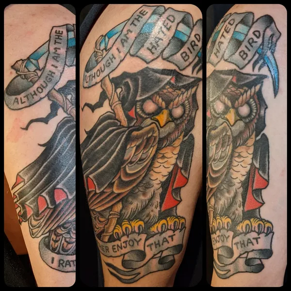 Old School tattoo by Matt Brotka in Richmond