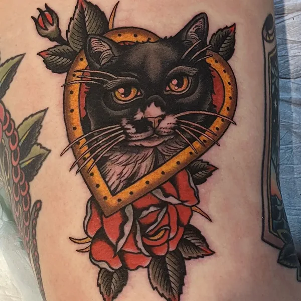 Old School tattoo by Matt Brotka in Richmond