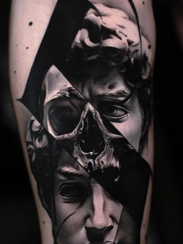 black and grey black and grey Tatuagem em forearm #72110 | Tatuador Dan Starr