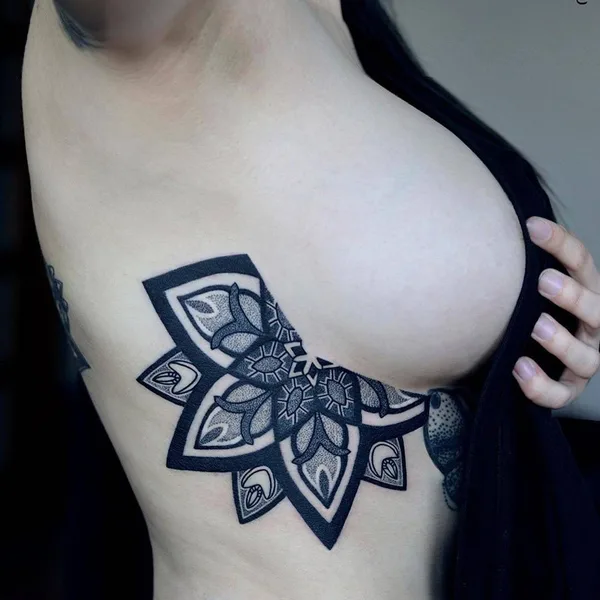 Dotwork tattoo by Olaf Kaminskiy in Kyiv
