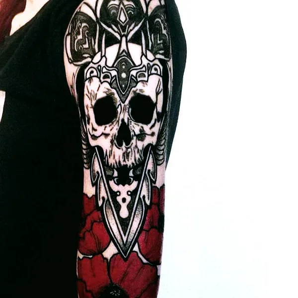 Dotwork tattoo by Olaf Kaminskiy in Kyiv