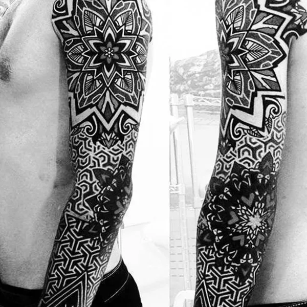 Dotwork tattoo by Olaf Kaminskiy in Kyiv