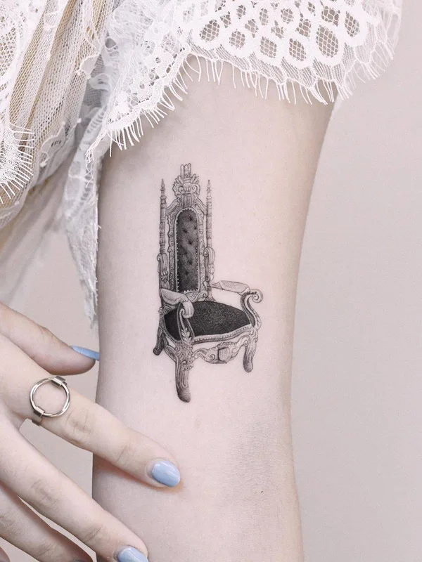 female black and grey black and grey татуировка на inner arm #32100 | Тату мастер Edit Paints