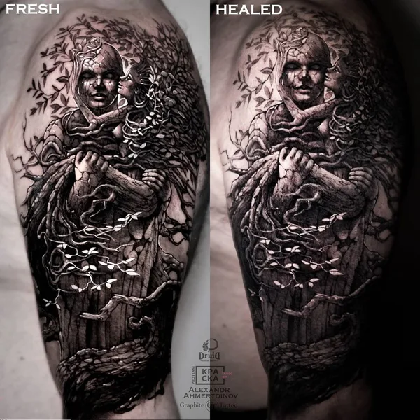 Realism tattoo by Александр Ахмертдинов in Екатеринбург