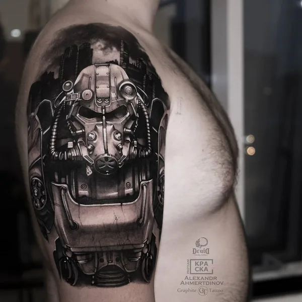 Realism tattoo by Александр Ахмертдинов in Екатеринбург