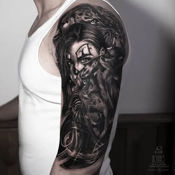 Realism tattoo by Александр Ахмертдинов in Екатеринбург
