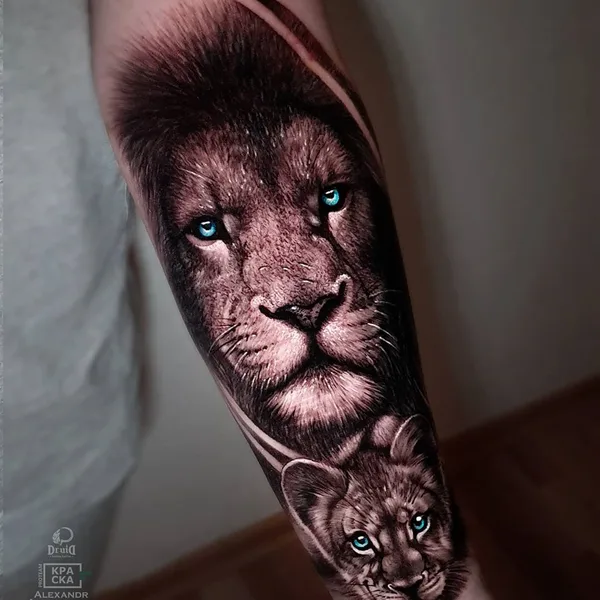 Realism tattoo by Александр Ахмертдинов in Екатеринбург