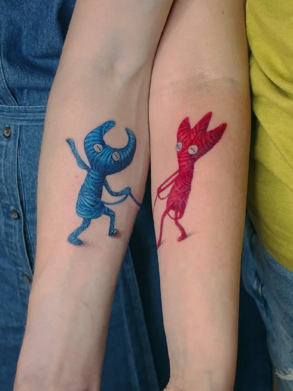color illustrative tattoo on forearm #58348 | Tattoo Artist Юлия Гришанок