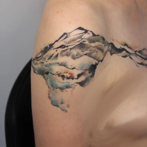 Abstract tattoo by Алина Лоткова in Moscow