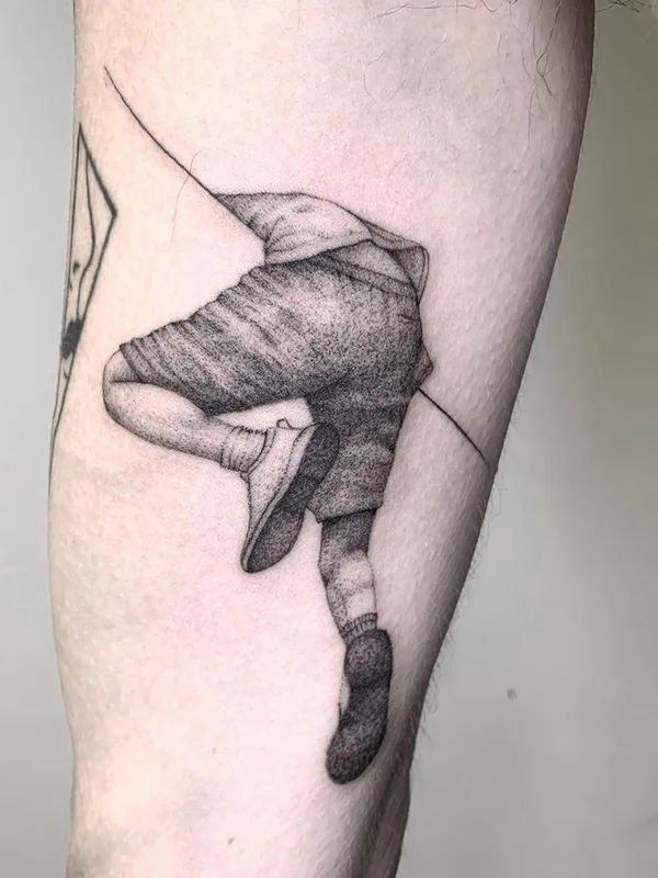 black and grey sketch татуировка на forearm #44858 | Тату мастер Maarten
