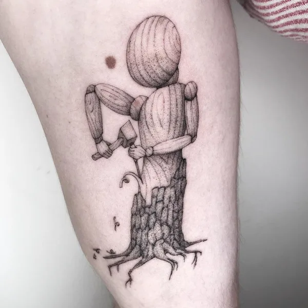 Графика tattoo by Maarten in Utrecht