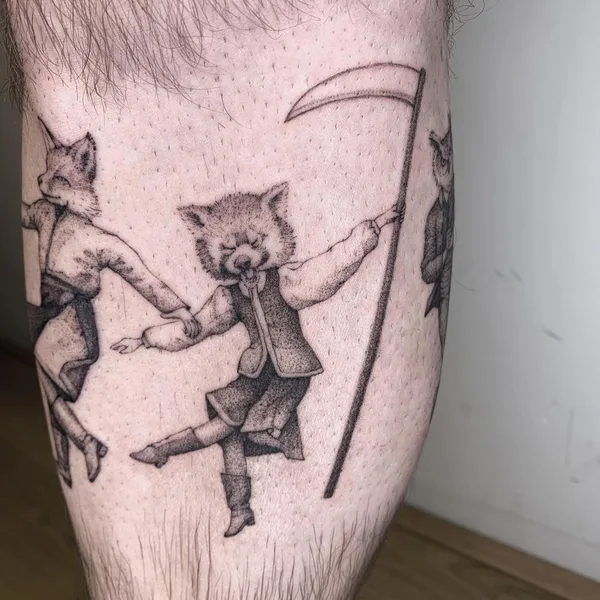 Графика tattoo by Maarten in Utrecht