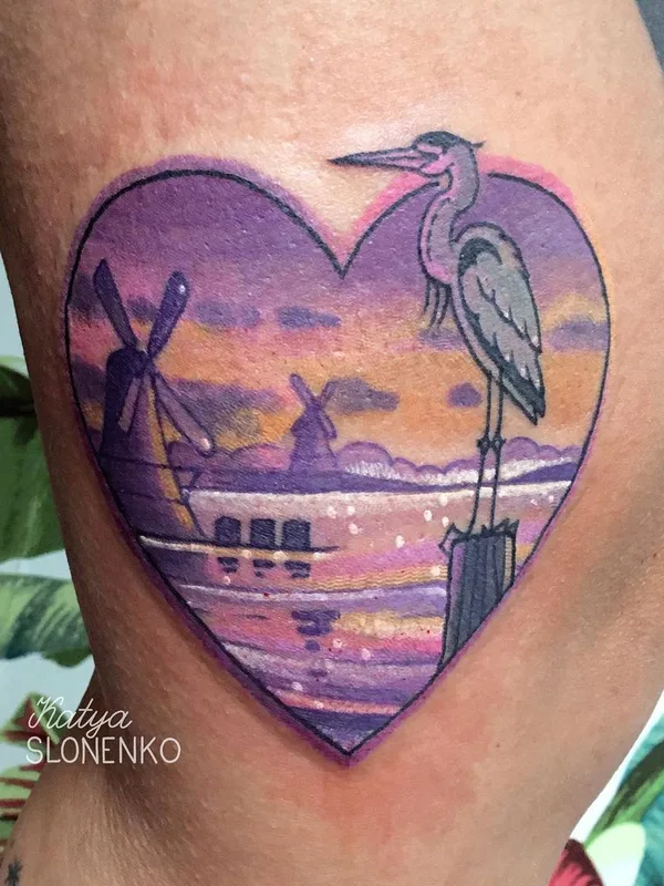 color watercolor татуировка на forearm #44867 | Тату мастер Katya Slonenko