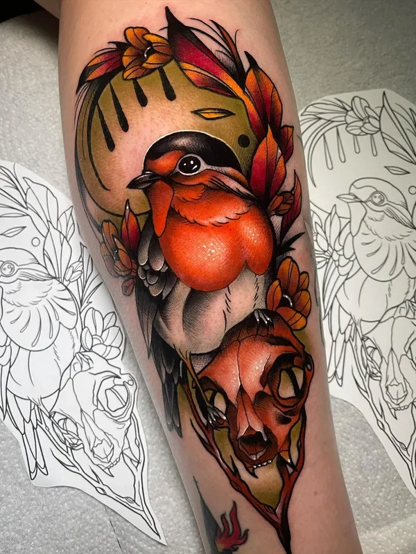 color illustrative Tatuaggio su forearm #44882 | Tatuatore Wesley