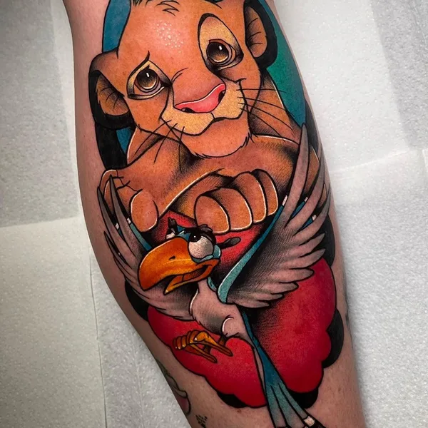 Neo Traditional tattoo by Wesley in Breukelen