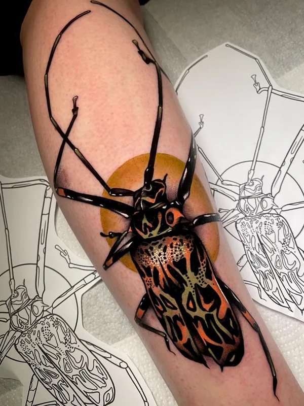 color illustrative Tatuaggio su forearm #44889 | Tatuatore Wesley