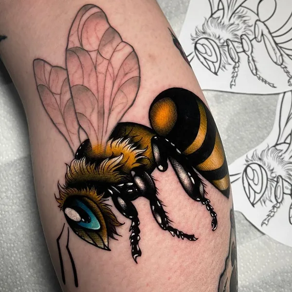 Neo Traditional tattoo by Wesley in Breukelen