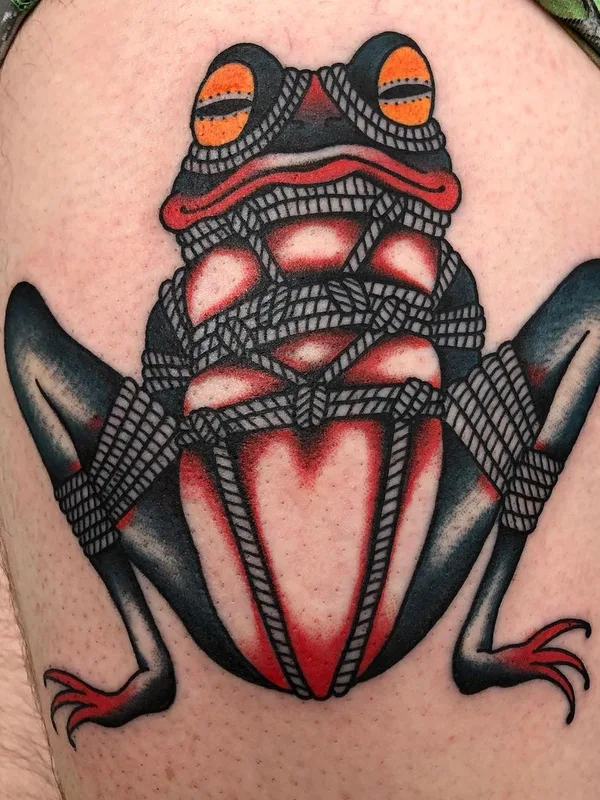 Traditional tattoo by Jeroen van Dijk in Amsterdam