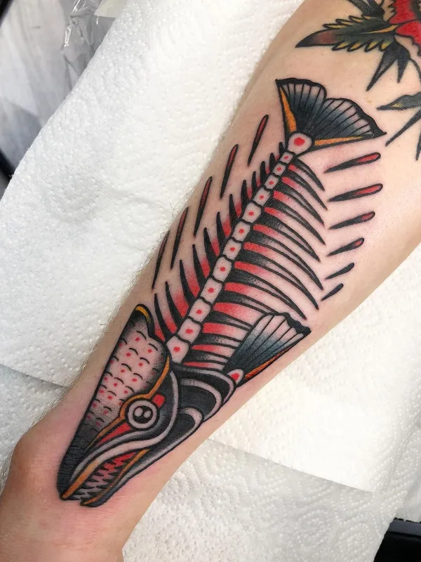 Traditional tattoo by Jeroen van Dijk in Amsterdam