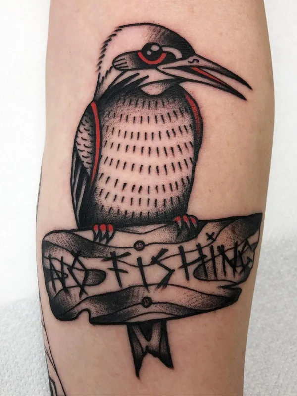 Traditional tattoo by Jeroen van Dijk in Amsterdam