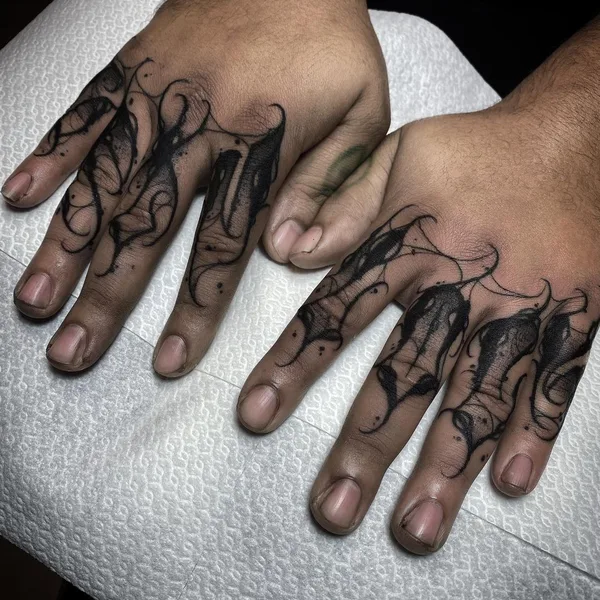 Леттеринг tattoo by Diego Garrafa