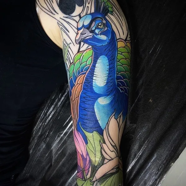 Neo Traditional tattoo by Роман Закиров in Moscow