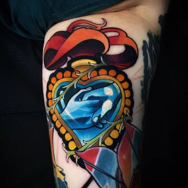 Neo Traditional tattoo by Роман Закиров in Moscow