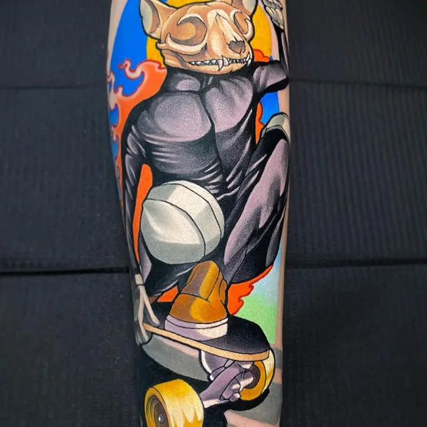 Neo Traditional tattoo by Роман Закиров in Moscow