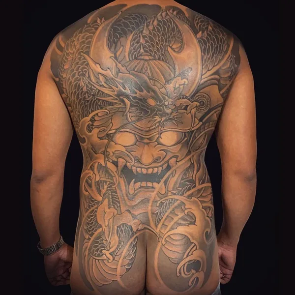 Traditional tattoo by Kimihito in Amsterdam