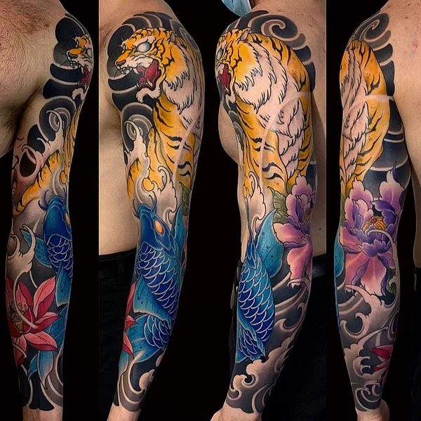 Traditional tattoo by Kimihito in Amsterdam