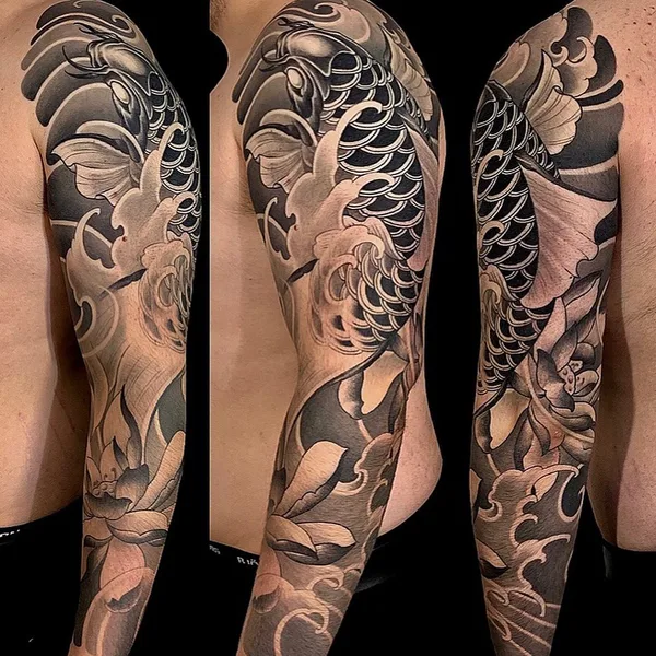 Traditional tattoo by Kimihito in Amsterdam