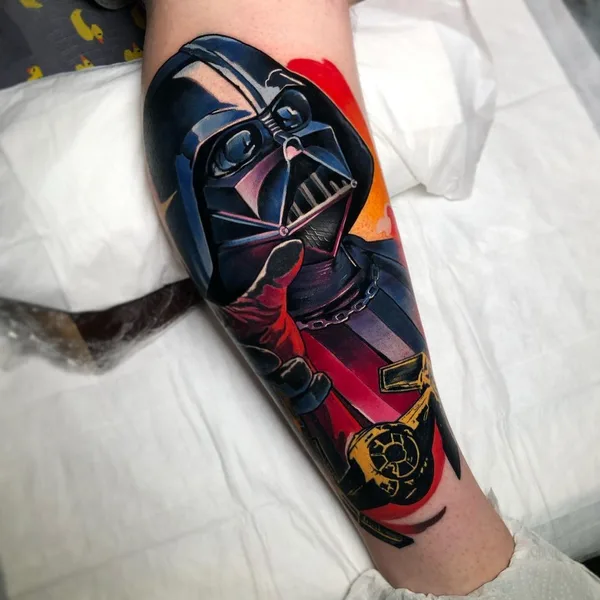 Neo Traditional tattoo by Дмитрий Харлеич in Saint Petersburg