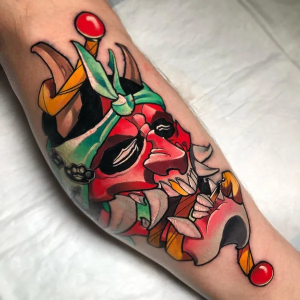 Neo Traditional tattoo by Дмитрий Харлеич in Saint Petersburg