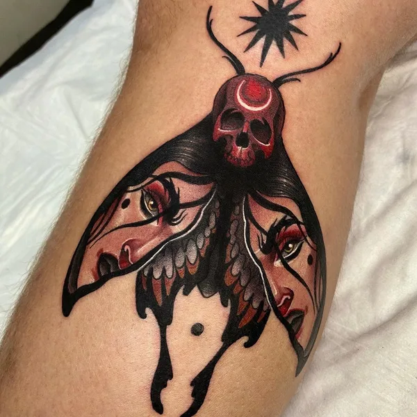 Neo Traditional tattoo by Екатерина Острова in Moscow