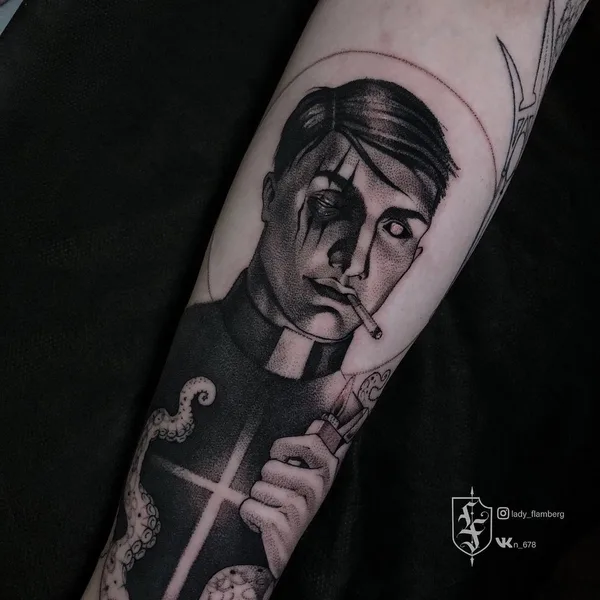 whipshading tattoo by Валерия Тимофеева in Moscow