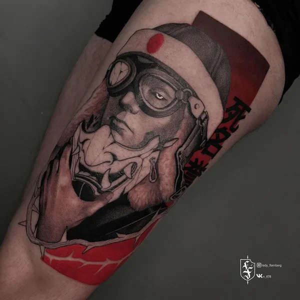 whipshading tattoo by Валерия Тимофеева in Moscow