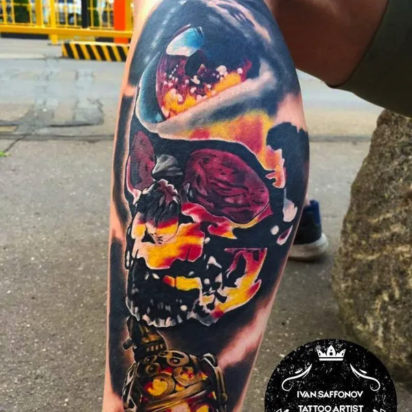 Realism tattoo by Иван Сафонов in Moscow