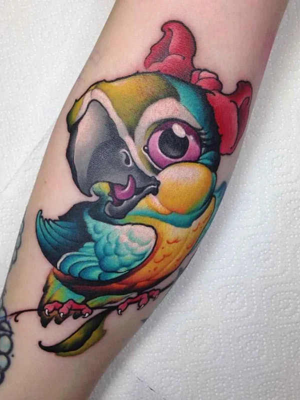 Нью Скул tattoo by Герман Горбунов in Санкт-Петербург