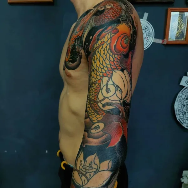 Oriental tattoo by Жаворонкова Ксения in Воронеж