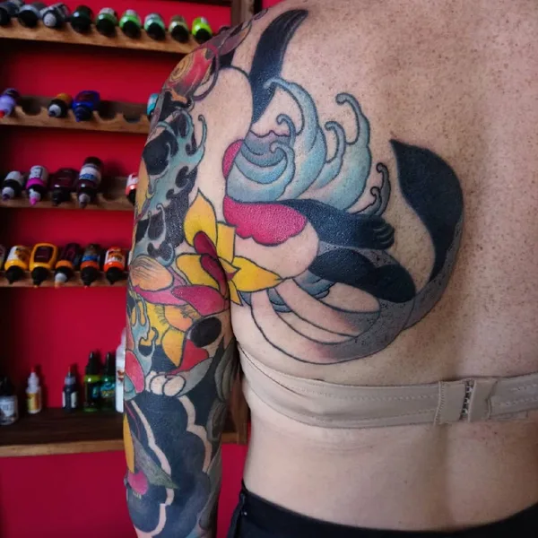 Oriental tattoo by Жаворонкова Ксения in Воронеж