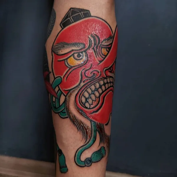 Oriental tattoo by Жаворонкова Ксения in Воронеж