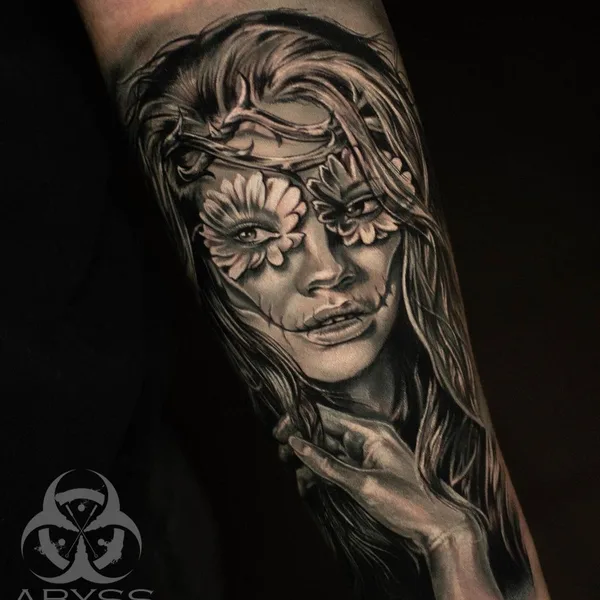 Realism tattoo by Alexander Abyss in Мурманск