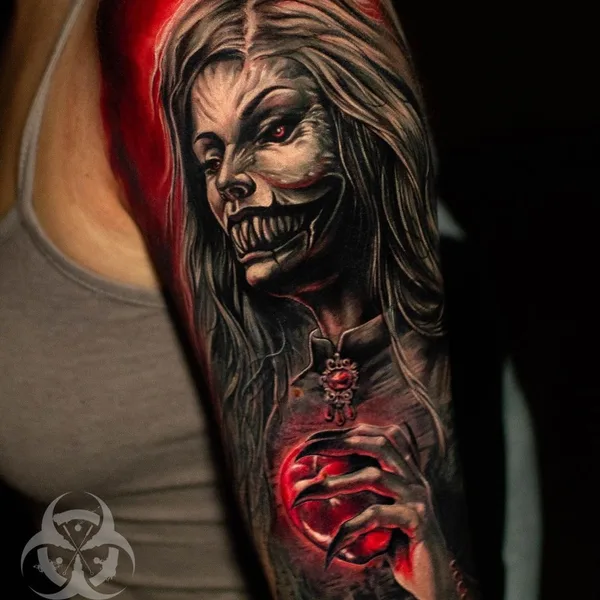 Realism tattoo by Alexander Abyss in Мурманск
