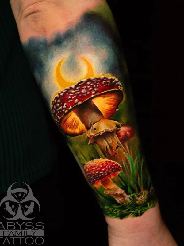 color realism tattoo on forearm #46708 | Tattoo Artist Alexander Abyss