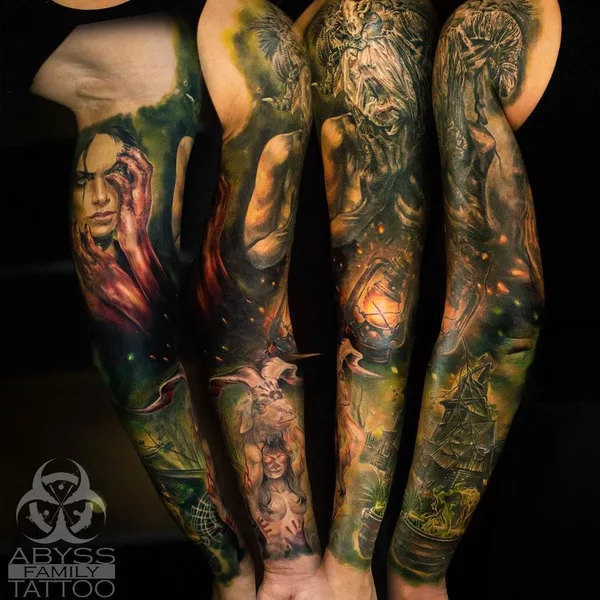 Realism tattoo by Alexander Abyss in Мурманск