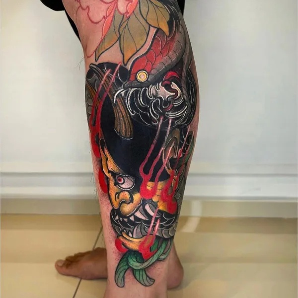 Neo Traditional tattoo by Chen Tattooer in Kuala Lumpur