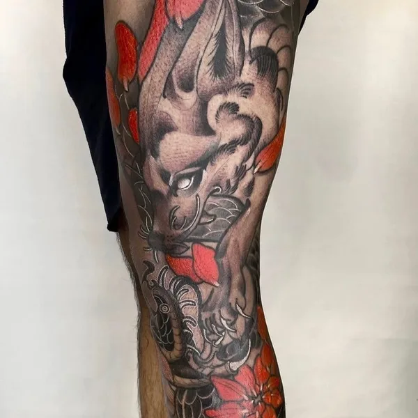 Neo Traditional tattoo by Chen Tattooer in Kuala Lumpur