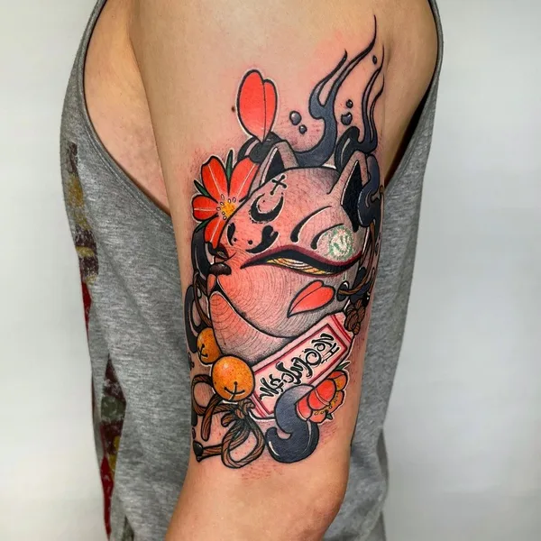 Neo Traditional tattoo by Chen Tattooer in Kuala Lumpur