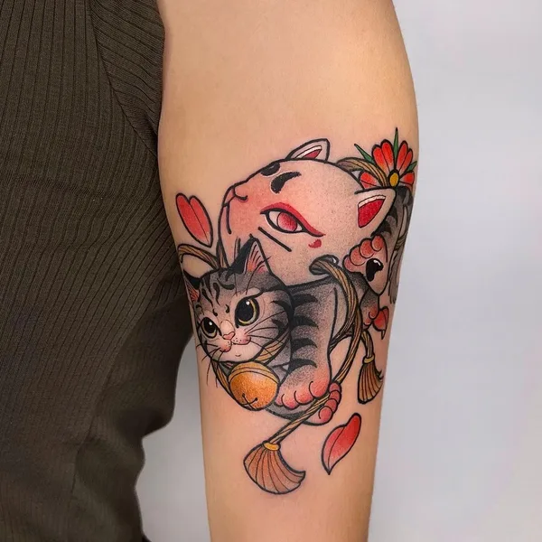 Neo Traditional tattoo by Chen Tattooer in Kuala Lumpur