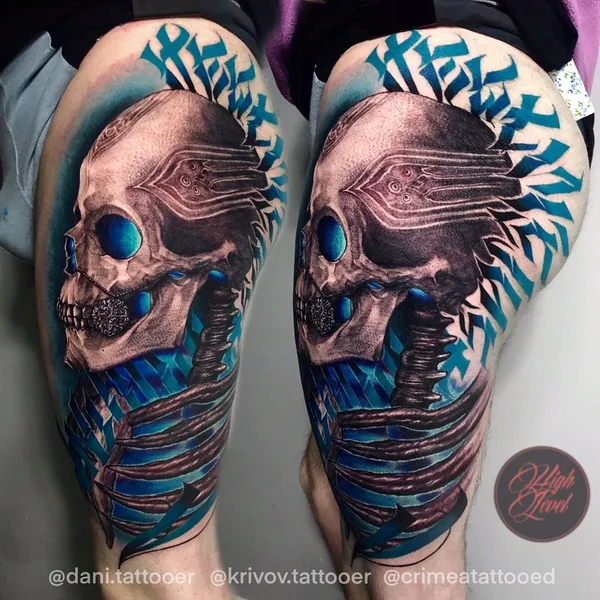 Lettering tattoo by Иван Дзумик